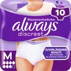 Always Discreet Inkontinenz Pants Angebote von always bei GLOBUS Frankenthal für 7,77 €