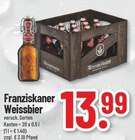 Weissbier im Angebot bei Trinkgut in Dinslaken Weissbier Angebote von Franziskaner bei Trinkgut Dinslaken für 13,99 €