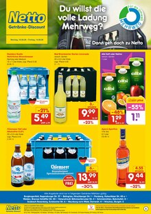 Netto Marken-Discount Prospekt DER ORT, AN DEM DU IMMER AUSGEZEICHNETE PREISE FINDEST. mit 2 Seiten