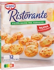 Ristorante piccolissima 12 mini pizzas 3 fromages surgelées - DR OETKER en promo chez Intermarché Saumur à 1,00 €