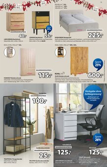 Kleiderschrank im JYSK Prospekt "Ein großartiges Weihnachtsangebot - SPARE BIS ZU 60%" mit 17 Seiten (Erlangen)