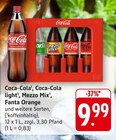 EDEKA Sinsheim - Coca-Cola, Coca-Cola light, Mezzo Mix, Fanta Orange Angebot im Prospekt Coca-Cola, Coca-Cola light, Mezzo Mix, Fanta Orange bei EDEKA im Sinsheim Prospekt für 9,99 €
