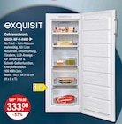 Gefrierschrank GS231-NF-H-040D im V-Markt Prospekt Gefrierschrank GS231-NF-H-040D von exquisit im aktuellen V-Markt Prospekt für 333,00 €