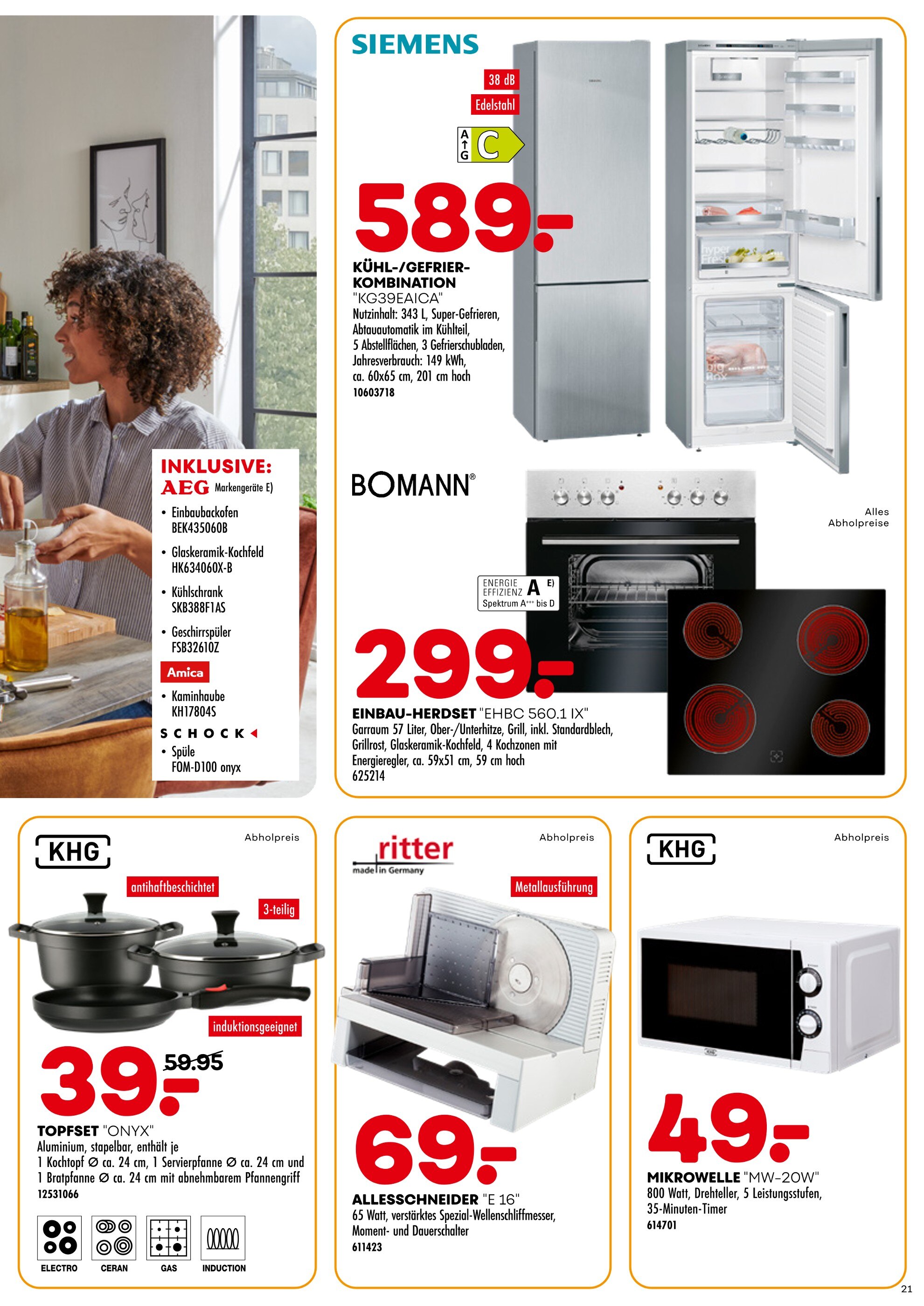 ALDI Nord Mikrowelle Angebot ᐅ Finde den Preis im aktuellen Prospekt