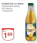 Aktuelles Saft Angebot bei GLOBUS in Koblenz ab 1,69 €