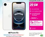 Telebaumann - iPhone 16e Angebot im Prospekt iPhone 16e bei Telebaumann im Prospekt "" für 99,00 €