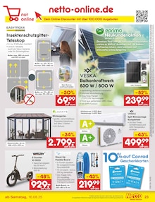 Gartenmöbel im Netto Marken-Discount Prospekt "Aktuelle Angebote" mit 61 Seiten (Würzburg)