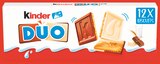 Biscuits duo chocolat au lait et blanc - KINDER en promo chez Intermarché Biscuits duo chocolat au lait et blanc - KINDER dans le catalogue Intermarché