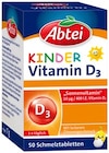 Kinder Vitamin D3 im Angebot bei Penny in Hannover Kinder Vitamin D3 Angebote von Abtei bei Penny Hannover für 3,79 €