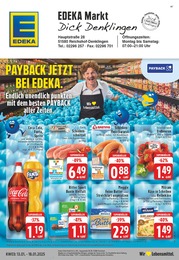 EDEKA Prospekt für Birken-Honigsessen mit 28 Seiten EDEKA Prospekt für Birken-Honigsessen: "Aktuelle Angebote", 28 Seiten, 13.01.2025 - 18.01.2025