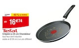 Crêpière Ø 25 cm Chandeleur - Tefal dans le catalogue Carrefour