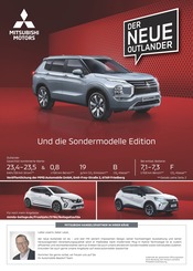 Aktueller Mitsubishi Prospekt mit Auto, "Mitsubishi Angebote", Seite 1