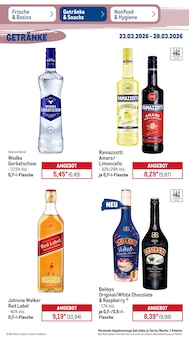 Wodka im aktuellen METRO Prospekt (Bremen) Wodka im METRO Prospekt "Wochenangebote + Gewinnspiel" mit 54 Seiten (Bremen)