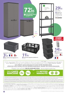 Catalogue Mr.Bricolage à Saint-Paul cette semaine, valable du 27/08/2025 au 14/09/2025 Prospectus Mr.Bricolage à Saint-Paul, "LE RANGEMENT nous RAPPROCHE depuis 45 ans", 25 pages de promos valables du 27/08/2025 au 14/09/2025