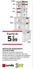 Boîtes de rangement Clip’N Store - sundis - LEROY MERLIN à Niort Boîtes de rangement Clip’N Store - sundis en promo chez LEROY MERLIN Niort à 5,99 €