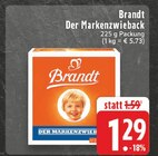 Der Markenzwieback bei EDEKA im Versmold Prospekt für 1,29 €