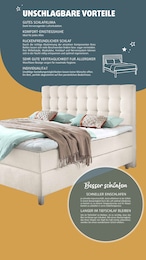 Boxspringbett im Polstermöbel Fischer Prospekt "BOXSPRING SPEZIAL" auf Seite 7