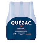 Eau minérale naturelle gazeuse - QUEZAC en promo chez Carrefour Versailles à 3,06 €
