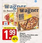 Big Pizza, Piccolinis oder Die Backfrische im Angebot bei WEZ in Bad Oeynhausen Big Pizza, Piccolinis oder Die Backfrische Angebote von Wagner bei WEZ Bad Oeynhausen für 1,99 €