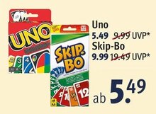 von mattel Uno oder Skip-Bo von mattel