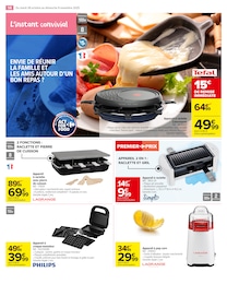 Prix et réduction Philips dans le prospectus Carrefour Market en cours Offre Philips dans le catalogue Carrefour Market du moment à la page 16