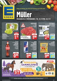 EDEKA Prospekt für Fichtenau mit 32 Seiten EDEKA Prospekt für Fichtenau: "Wir lieben Lebensmittel!", 32 Seiten, 25.08.2025 - 30.08.2025
