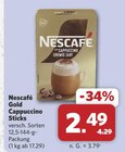 Gold Cappuccino Sticks Angebote von Nescafé bei combi Paderborn für 2,49 €