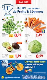 Prix et réduction Carotte dans le prospectus Lidl en cours Offre Carotte dans le catalogue Lidl du moment à la page 4