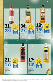 Promo Rhum dans le catalogue E.Leclerc du moment à la page 74