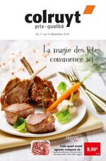 Catalogue Colruyt "La magie des fêtes commence ici", 12 pages, à Vandœuvre-lès-Nancy, 11/12/2019 - 15/12/2019 Prospectus Colruyt "La magie des fêtes commence ici", 12 pages, à Vandœuvre-lès-Nancy, 11/12/2019 - 15/12/2019