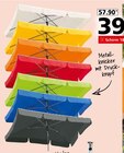 Sonnenschirme „Locarno“  im aktuellen Segmüller Prospekt für 39,99 €