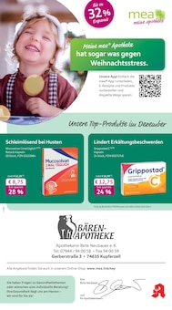 Aktueller mea - meine apotheke Prospekt "Unsere Dezember-Angebote" Seite 1 von 4 Seiten für Gerabronn
