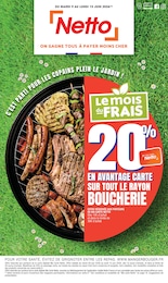 Prospectus Netto à Arbois, "Le mois du FRAIS", 24 pages, 09/06/2026 - 15/06/2026