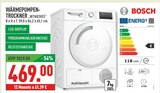 Wärmepumpentrockner WTH83V03 Angebote von Bosch bei Marktkauf Recklinghausen für 469,00 €