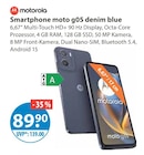 Smartphone moto g05 denim blue von Motorola im aktuellen V-Markt Prospekt