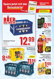 Coca Cola im aktuellen EDEKA Prospekt (Hückelhoven) Coca Cola im EDEKA Prospekt "Aktuelle Angebote" mit 24 Seiten (Hückelhoven)