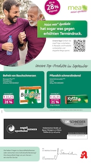 Aktueller mea - meine apotheke Prospekt "Unsere September-Angebote" Seite 1 von 4 Seiten für Giengen