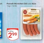 Würstchen Chili Angebote von Ponnath bei GLOBUS Erfurt für 2,99 €