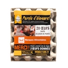 Oeufs de poules élevées au sol - L'OEUFS DE NOS VILLAGES en promo chez Carrefour Oeufs de poules élevées au sol - L'OEUFS DE NOS VILLAGES dans le catalogue Carrefour