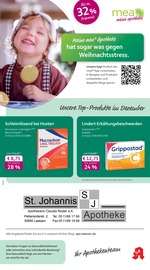 mea - meine apotheke Apotheken Prospekt der aktuellen Woche mit 4 Seiten, gültig von 01.12.2025 bis 31.12.2025, in Laatzen und Umgebung Aktueller mea - meine apotheke Apotheken Prospekt in Laatzen und Umgebung, "Unsere Dezember-Angebote" mit 4 Seiten, 01.12.2025 - 31.12.2025