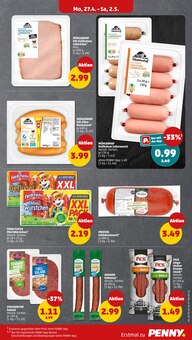 Wurst im Penny Prospekt "Wer günstig will, muss Penny." mit 44 Seiten (Mönchengladbach)