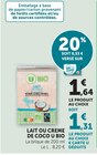 Lait ou Crème de coco - U Bio en promo chez U Express Lait ou Crème de coco - U Bio dans le catalogue U Express