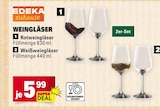 Rotweingläser von EDEKA zuhause im aktuellen E center Prospekt