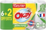 Essuie tout - OKAY en promo à 6,99 € chez Supermarchés Match Essuie tout - OKAY dans le catalogue Supermarchés Match