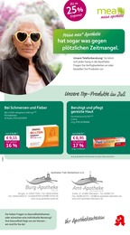 Aktueller mea - meine apotheke Apotheken Prospekt für Vahlbruch: Unsere Juli-Angebote mit 4} Seiten, 01.07.2025 - 31.07.2025