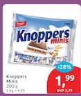 Knoppers Minis von Storck für 1,99 € bei budni im Angebot Knoppers Minis von Storck im aktuellen budni Prospekt