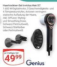 Haartrockner-Set Invictus Hair D7 Schwarz/Perlmutweiß im Angebot bei GLOBUS in Leipzig Haartrockner-Set Invictus Hair D7 Schwarz/Perlmutweiß Angebote von Genius bei GLOBUS Leipzig für 49,99 €