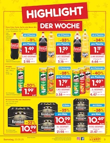 Coca Cola im Netto Marken-Discount Prospekt "Aktuelle Angebote" mit 44 Seiten (Erfurt)