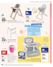 Chaise Haute Bébé Angebote im Prospekt "PARENTS MALINS" von Carrefour auf Seite 19