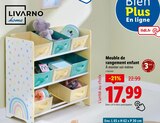 Meuble de rangement enfant - Livarno home en promo chez Lidl Meuble de rangement enfant - Livarno home dans le catalogue Lidl